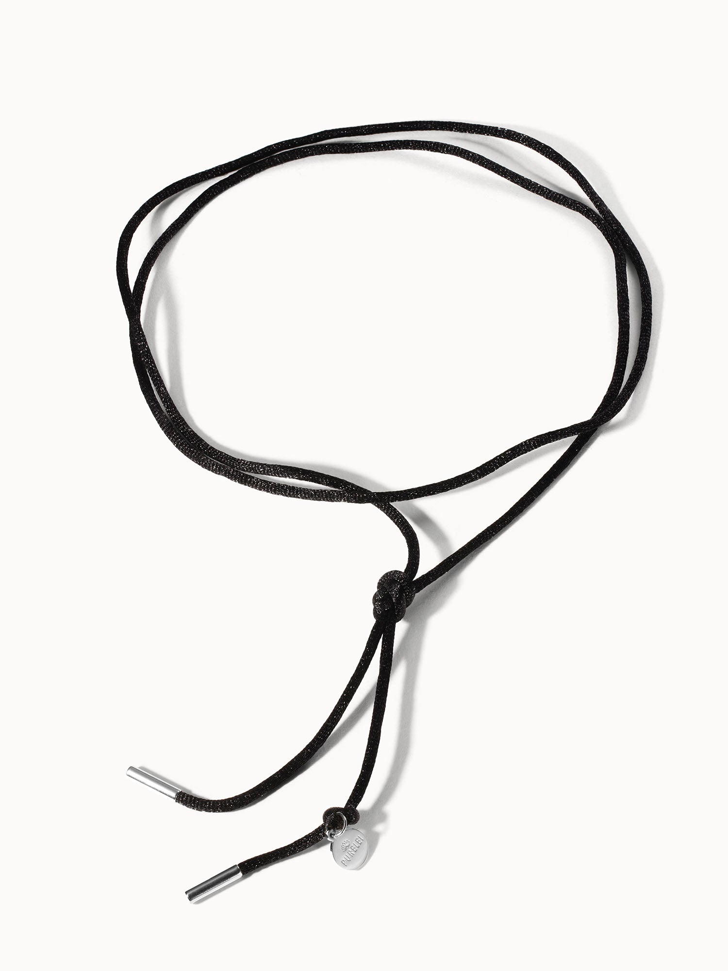 Collier Black Satin