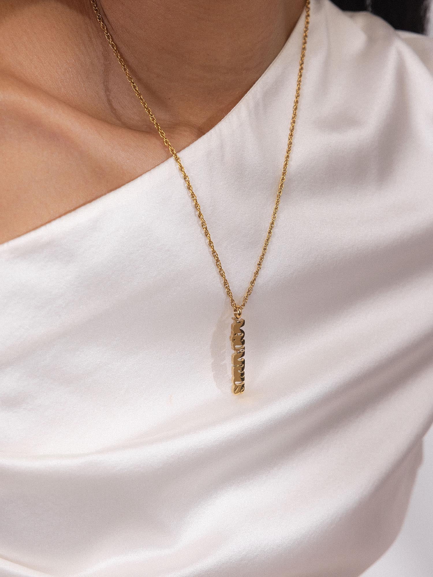 Aquarius Letter Charm