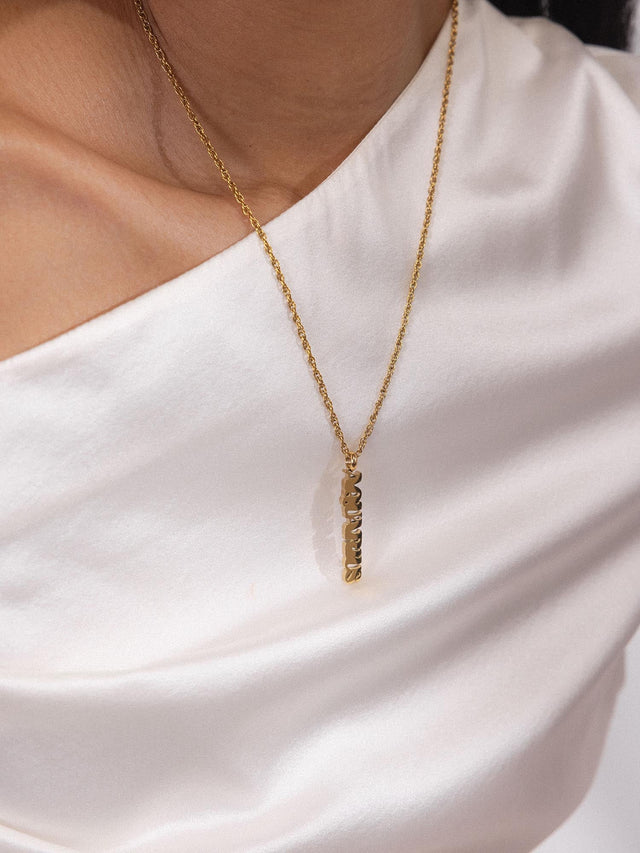 Aquarius Letter Charm