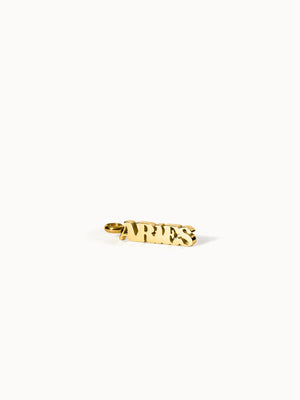 Aries Letter Charm