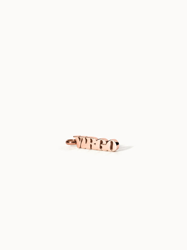 Charm Lettre Virgo