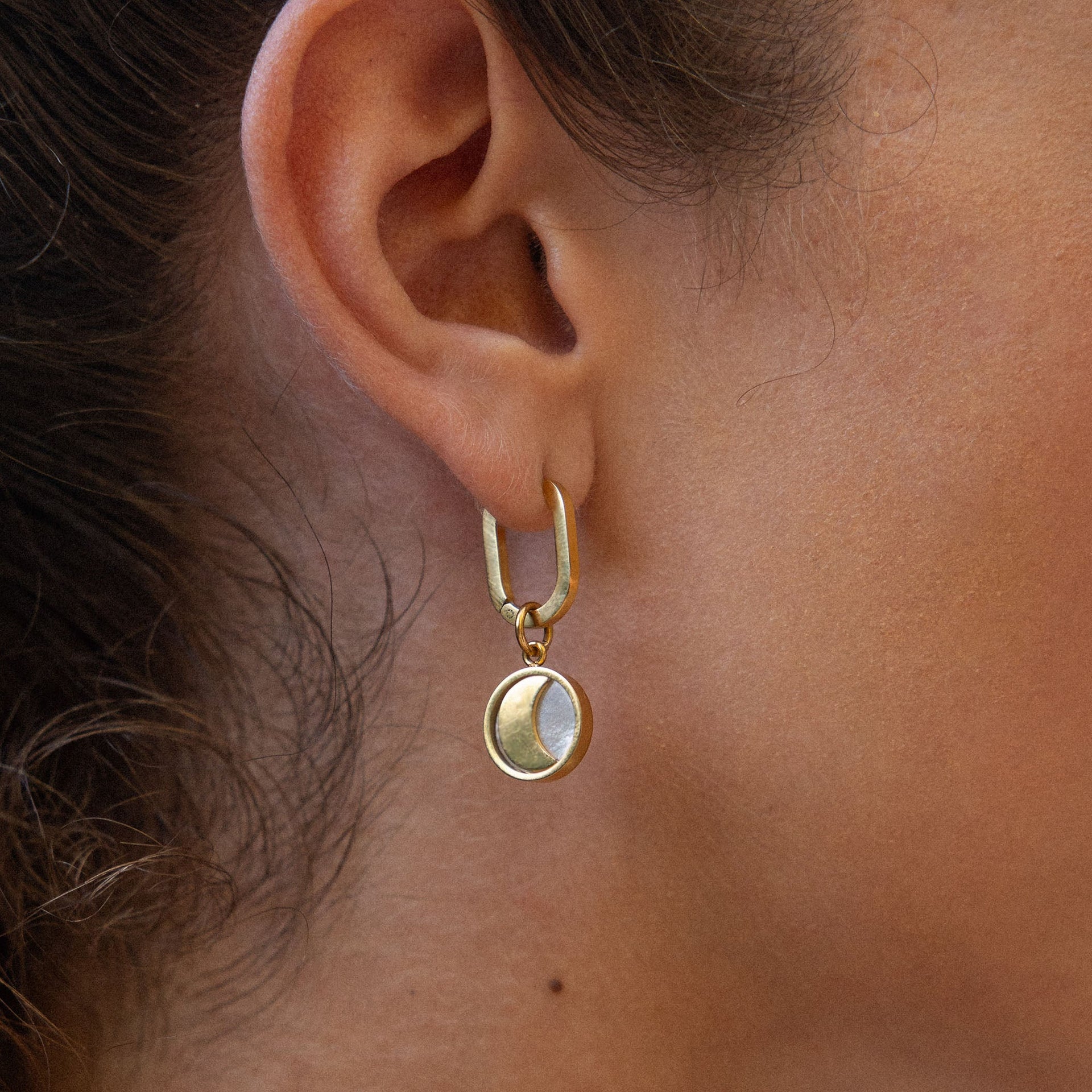 Charming Hoop Earring