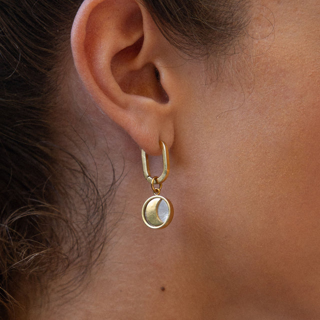 Charming Hoop Earring