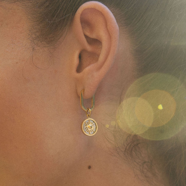 Charming Hoop Earring