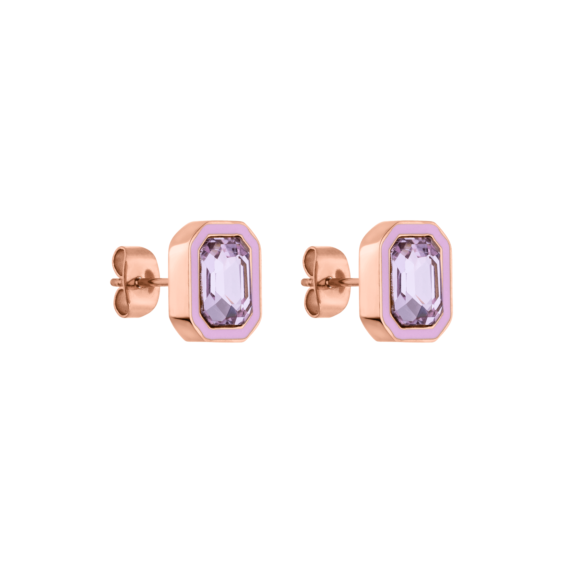 Boucles d'Oreilles Purple Power