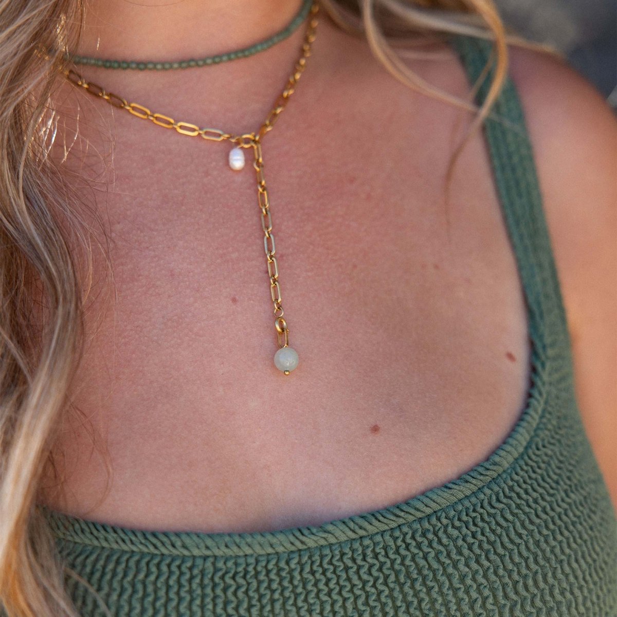 Aventurine Necklace - INT PURELEI