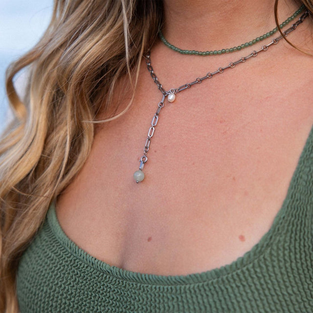 Aventurine Necklace - INT PURELEI