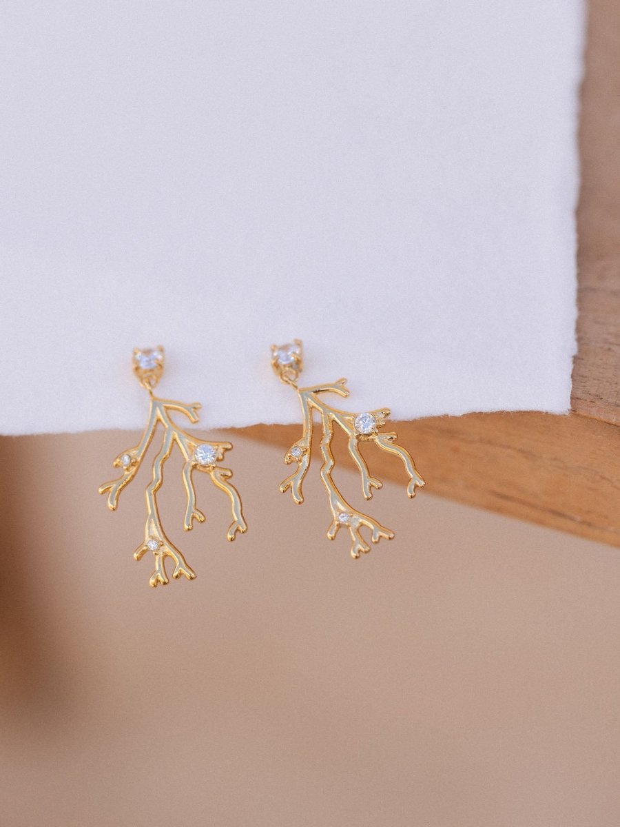 Coral Cove Earrings - INT PURELEI