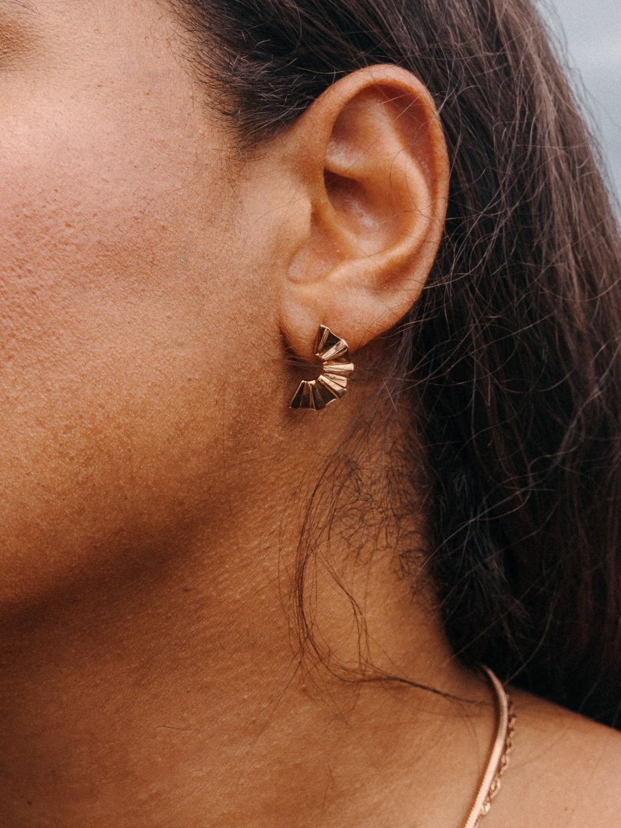 Fan Earrings - INT PURELEI