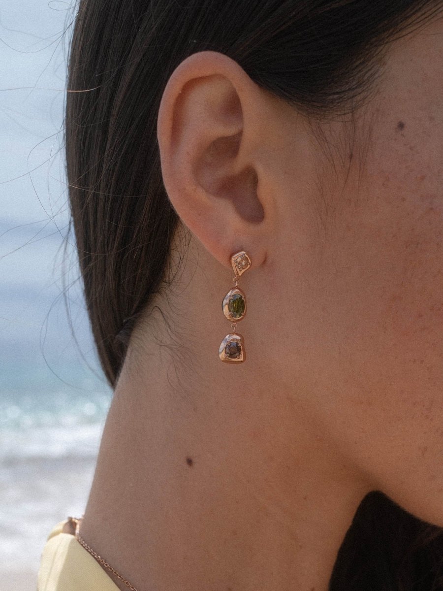 Feel Golden Earrings - INT PURELEI