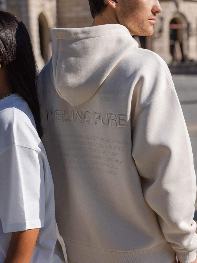 Feeling Pure Hoodie Beige - INT PURELEI