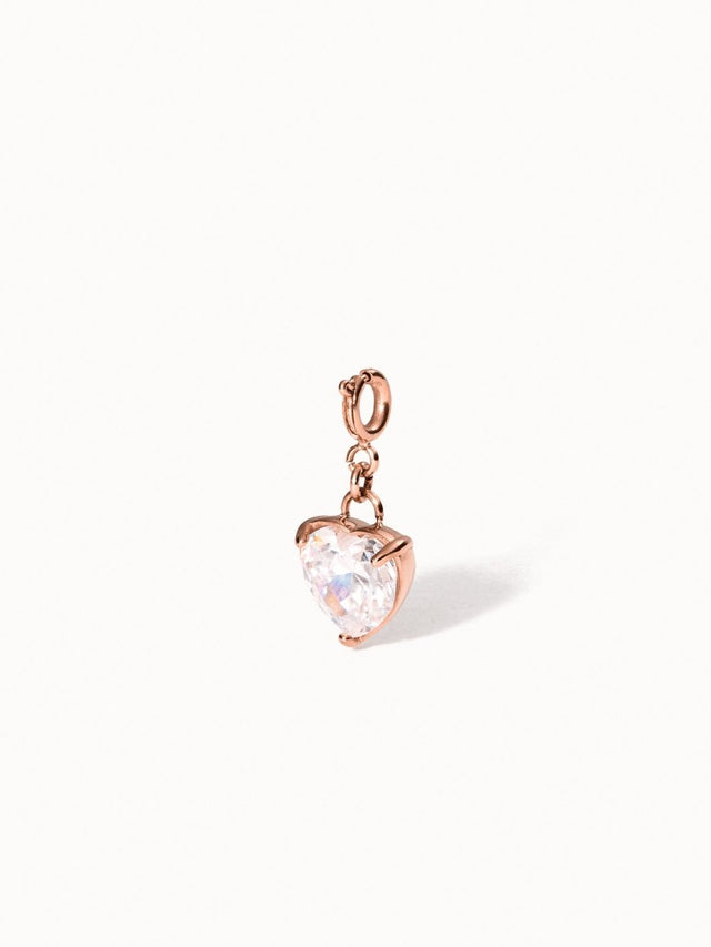 Flex White Heart Charm - INT PURELEI