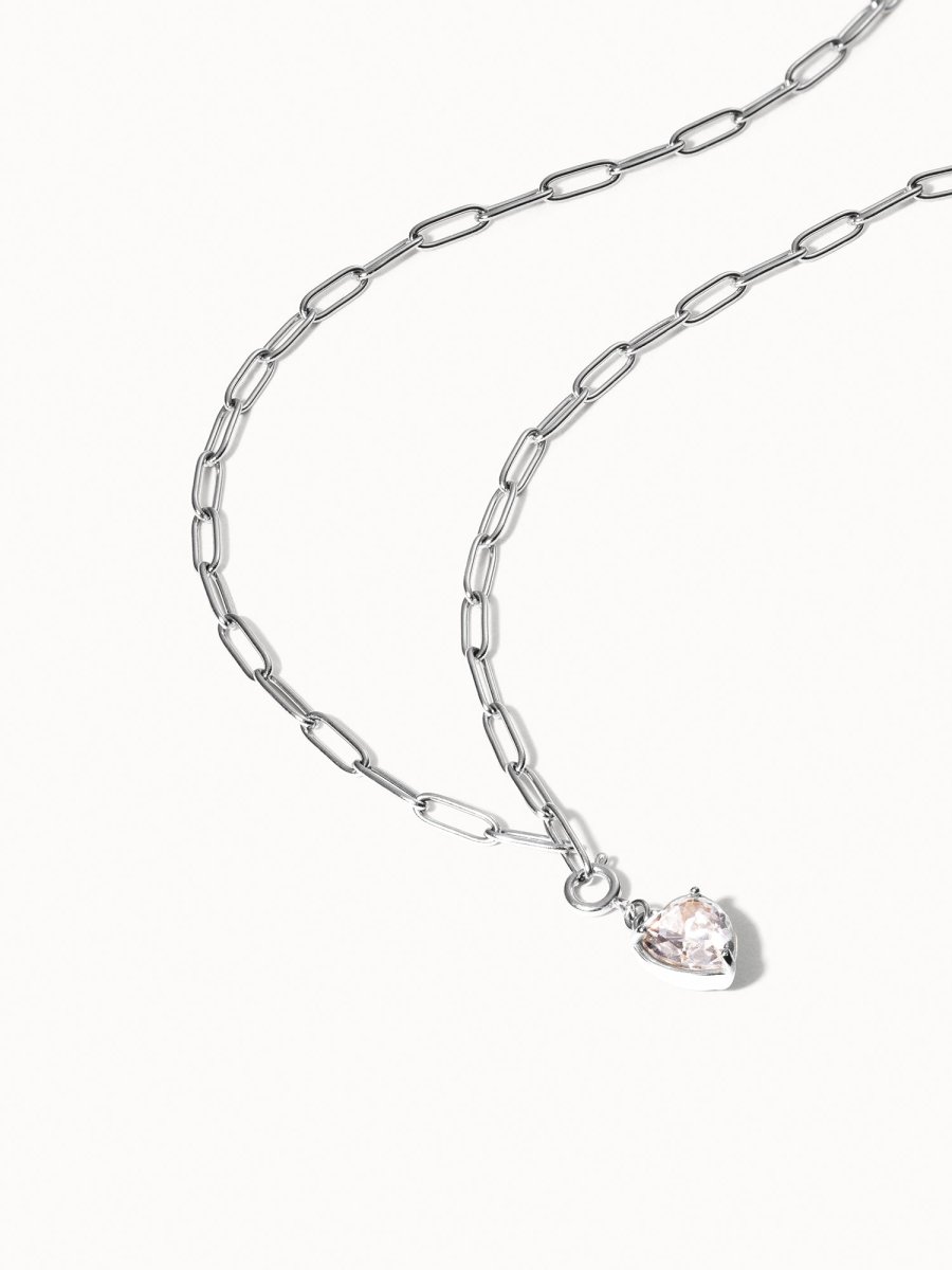 Flex White Heart Charm - INT PURELEI