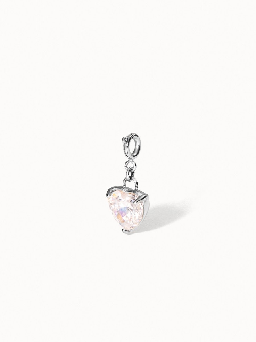 Flex White Heart Charm - INT PURELEI