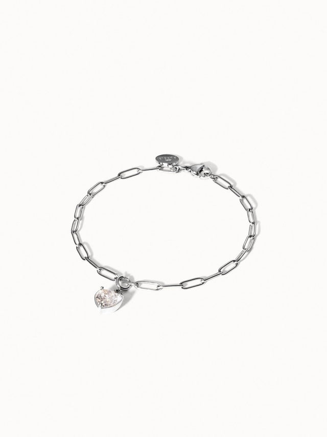 Flex White Heart Charm - INT PURELEI