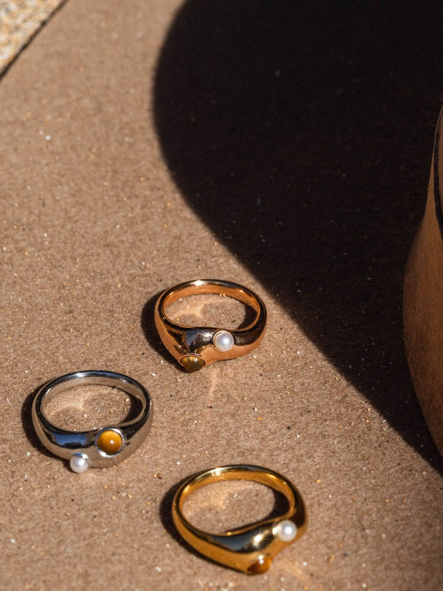 Golden Gaze Ring - INT PURELEI