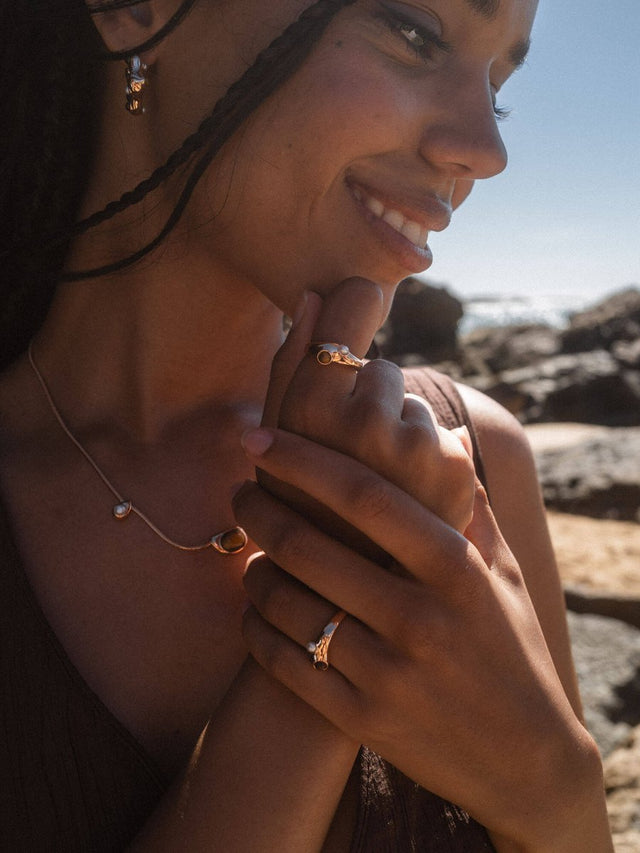 Golden Gaze Ring - INT PURELEI