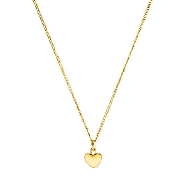 Heart Charm Necklace - INT PURELEI