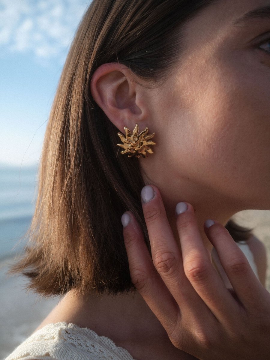 Iconic Sun Earrings - INT PURELEI