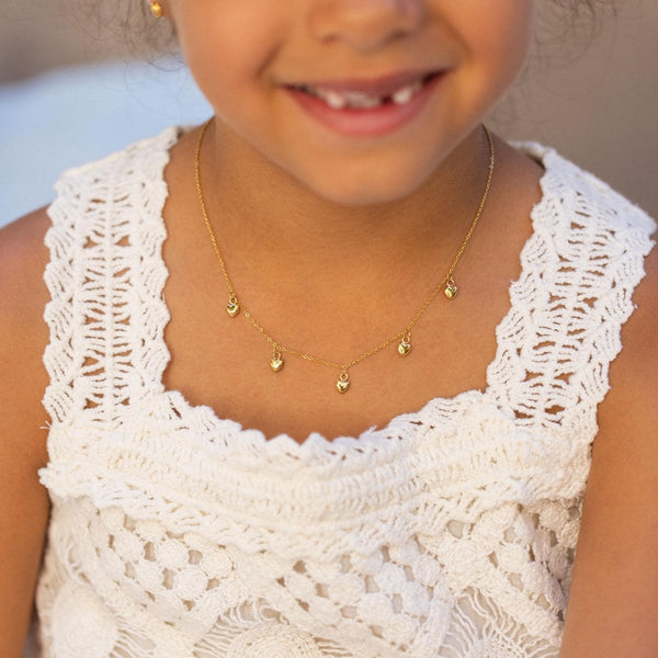 Kalea Heart Kids Necklace - INT PURELEI
