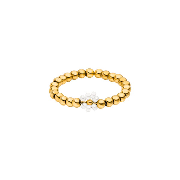 Linen Blossom Anxiety Ring - INT PURELEI