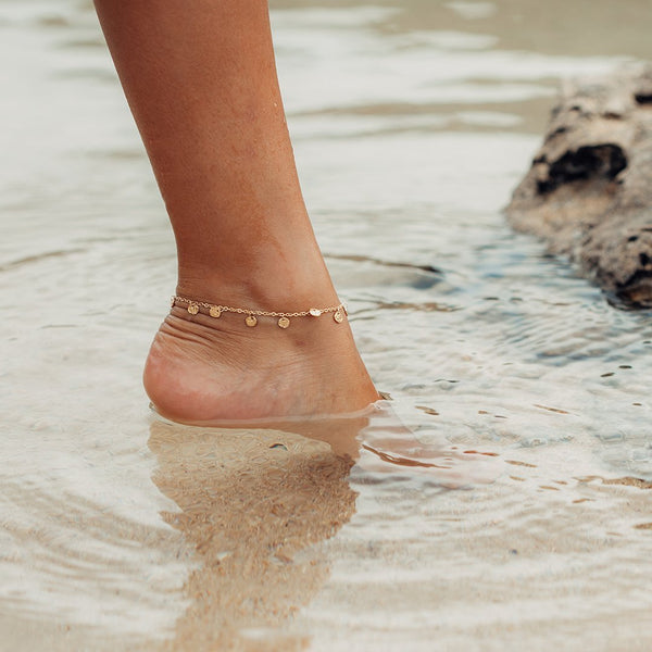 Malihini Coin Anklet - INT PURELEI