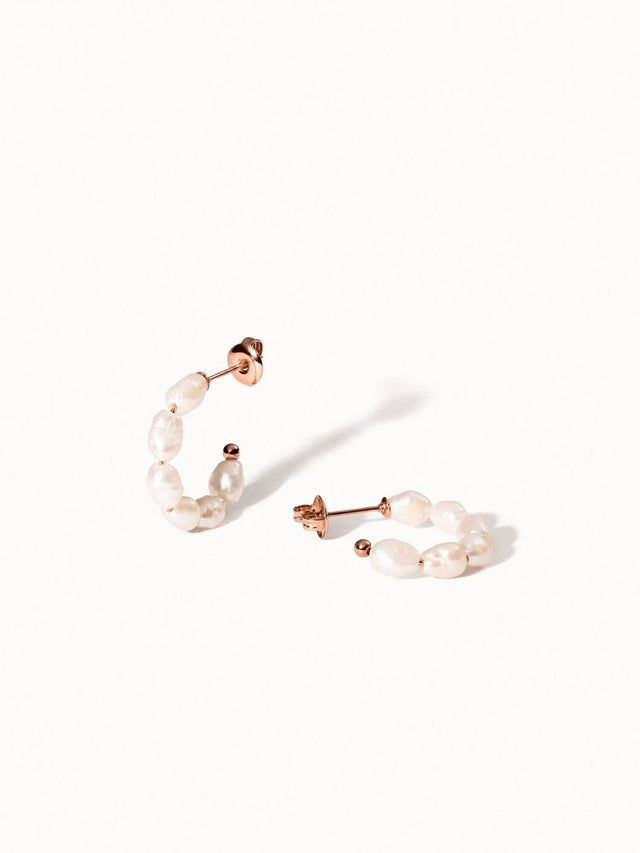 Organic Pearl Earrings - INT PURELEI
