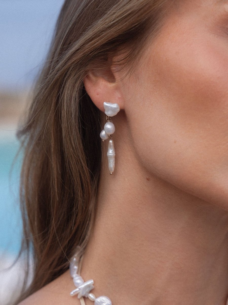 Pearl Symphony Earrings - INT PURELEI