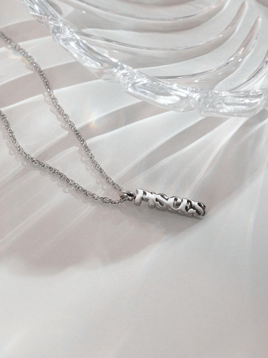 Pisces Letter Charm - INT PURELEI