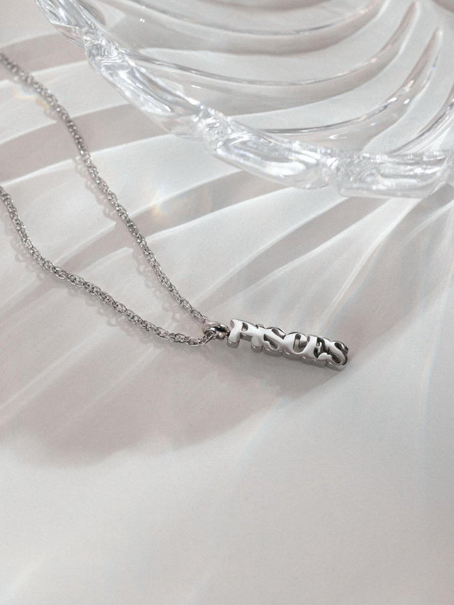 Pisces Letter Charm - INT PURELEI