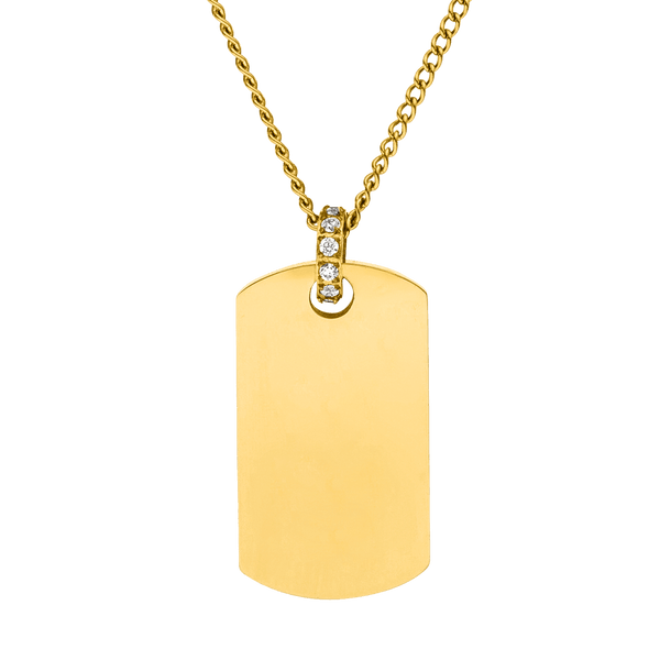 Plate Charm Necklace - INT PURELEI