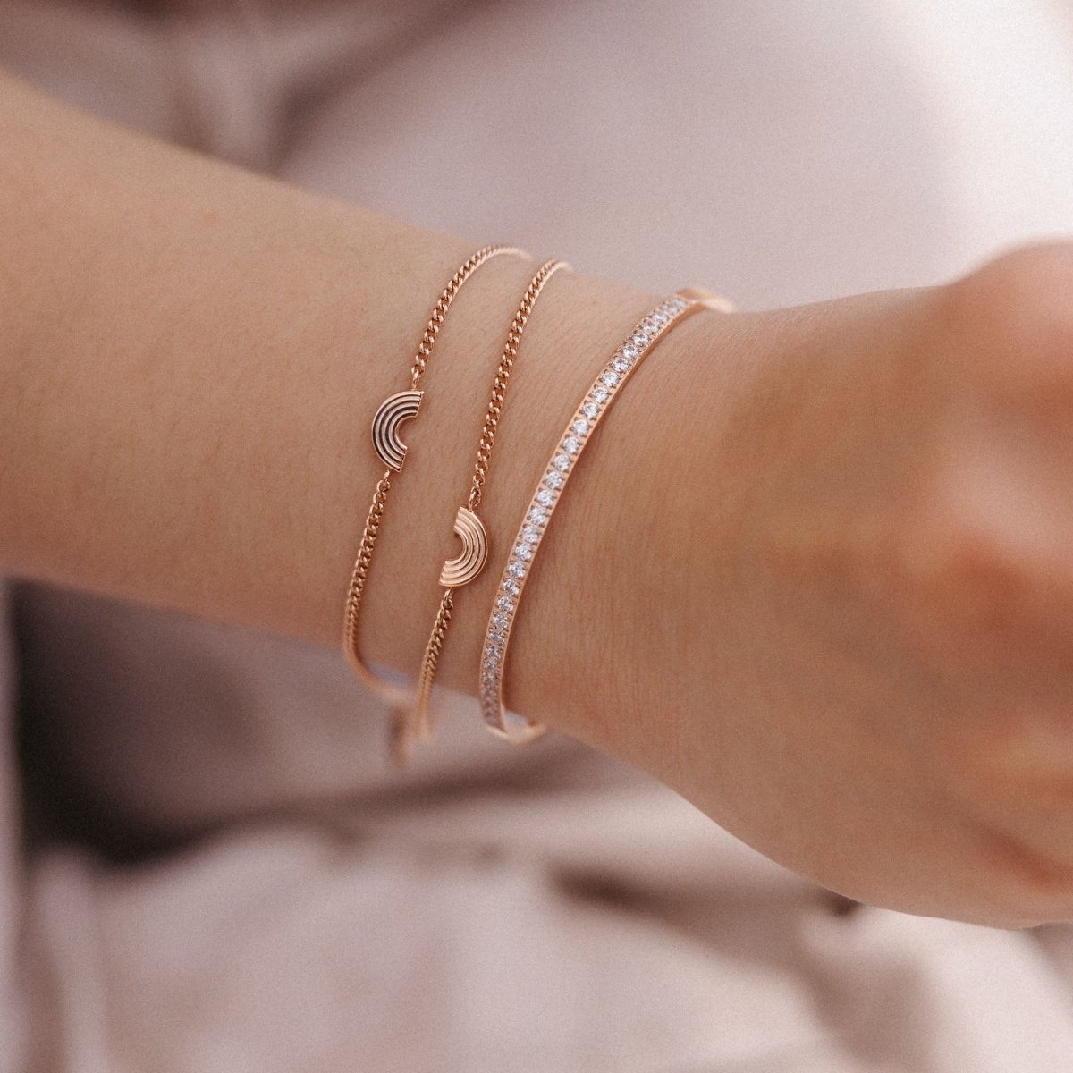 Rainbow Love Bracelet Set - INT PURELEI