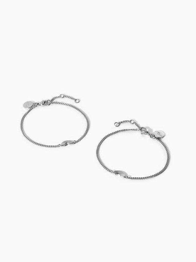 Rainbow Love Bracelet Set - INT PURELEI