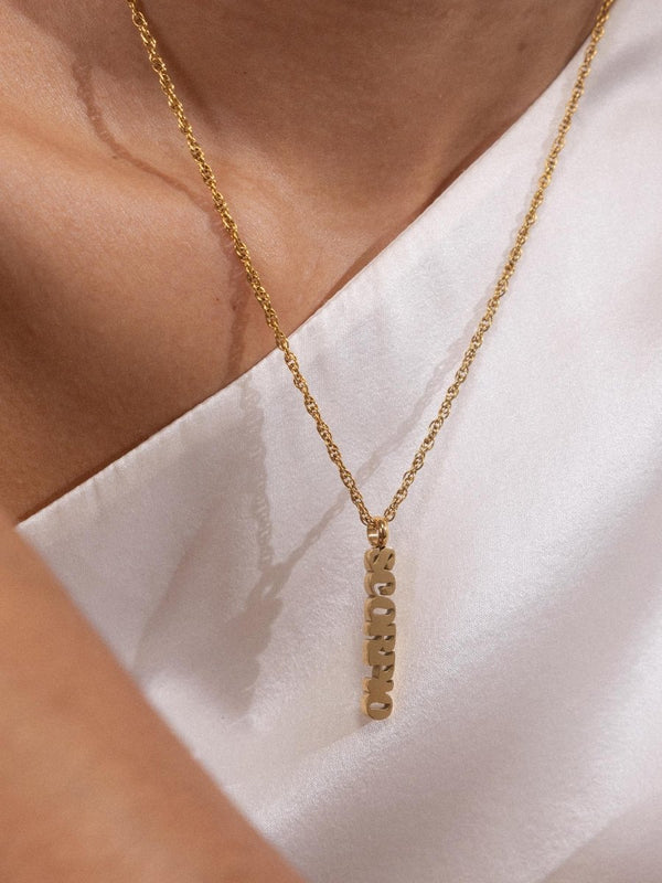 Scorpio Letter Charm - INT PURELEI