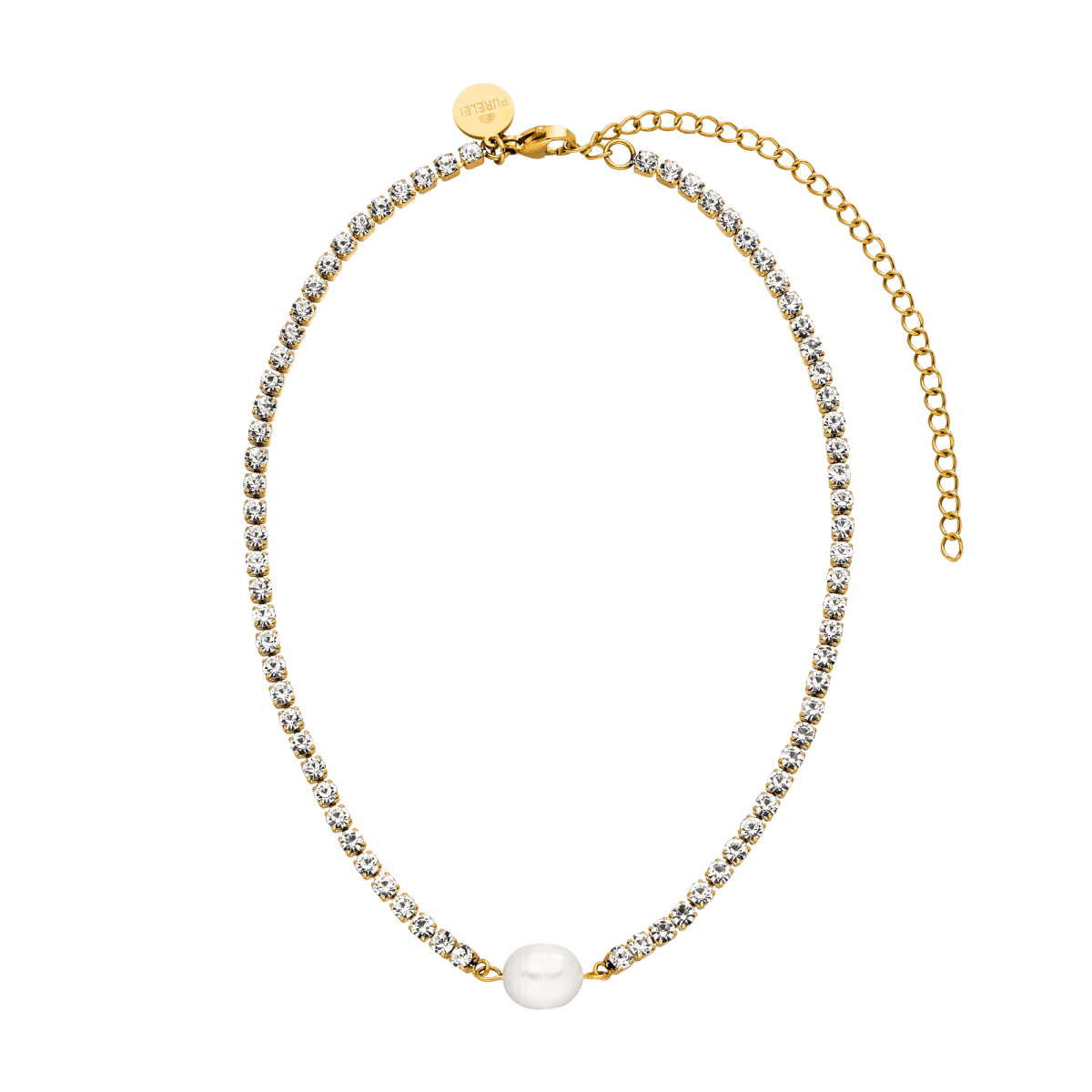 Shimmering Pearl Necklace - INT PURELEI