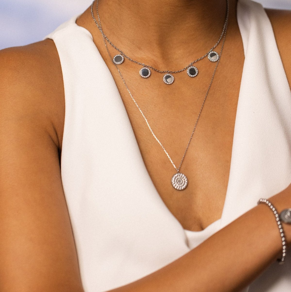 Shining Coin Necklace - INT PURELEI