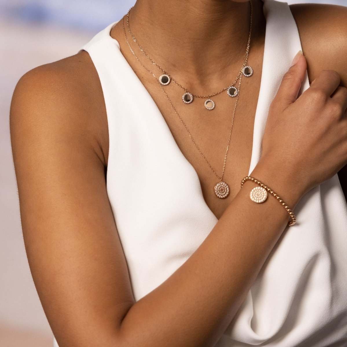 Shining Coin Necklace - INT PURELEI