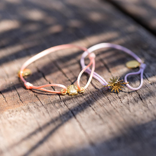 Bracelet Coton Enfant Shell