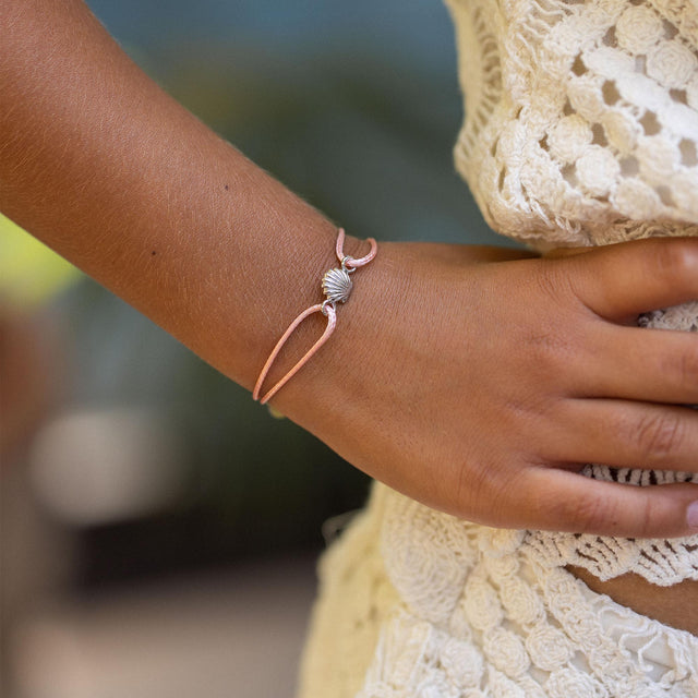 Bracelet Coton Enfant Shell