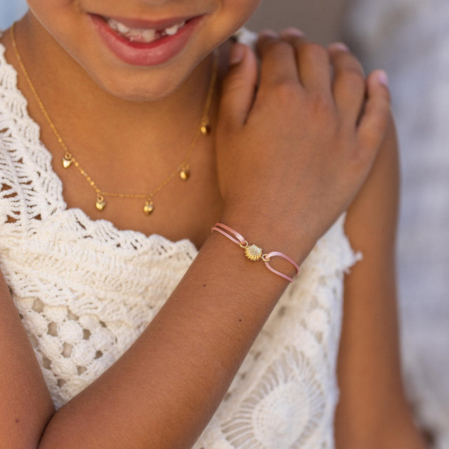 Bracelet Coton Enfant Shell