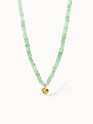 Sundial Shell Jade Necklace - INT PURELEI