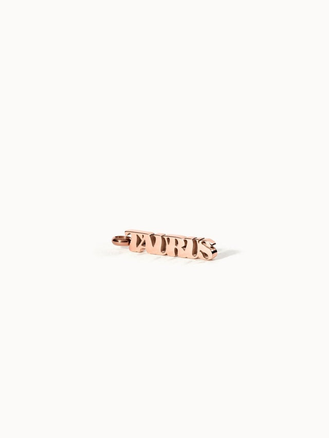 Taurus Letter Charm - INT PURELEI