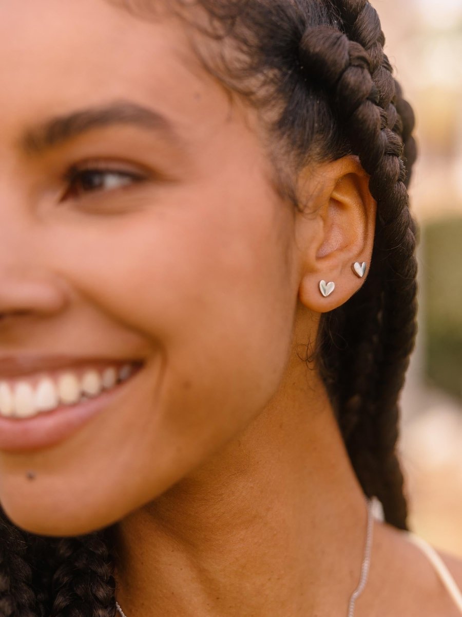 Tiny Heart Earring - INT PURELEI