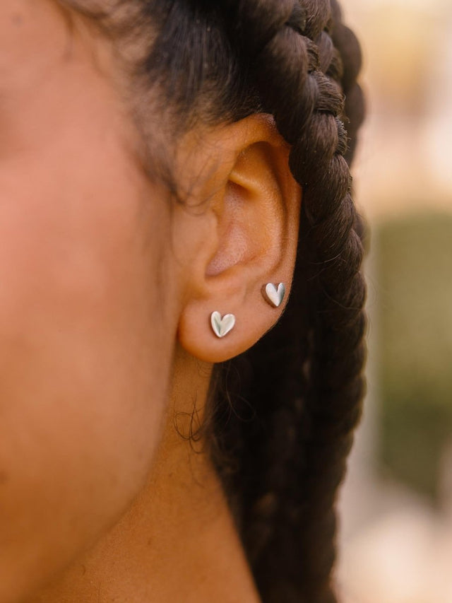 Tiny Heart Earring - INT PURELEI