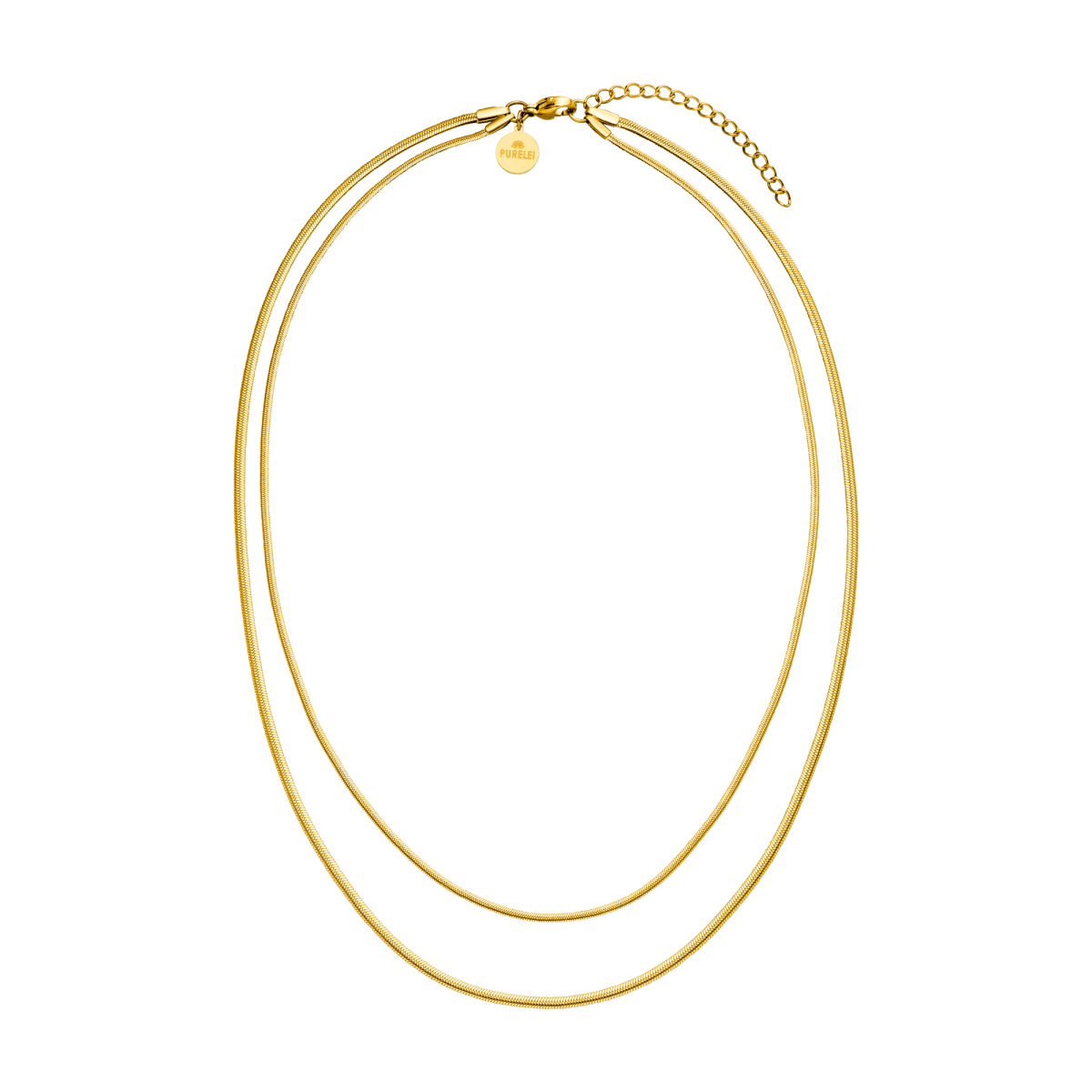 Two Layers Necklace - INT PURELEI