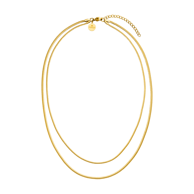 Two Layers Necklace - INT PURELEI