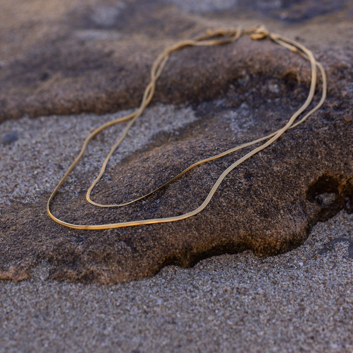 Two Layers Necklace - INT PURELEI