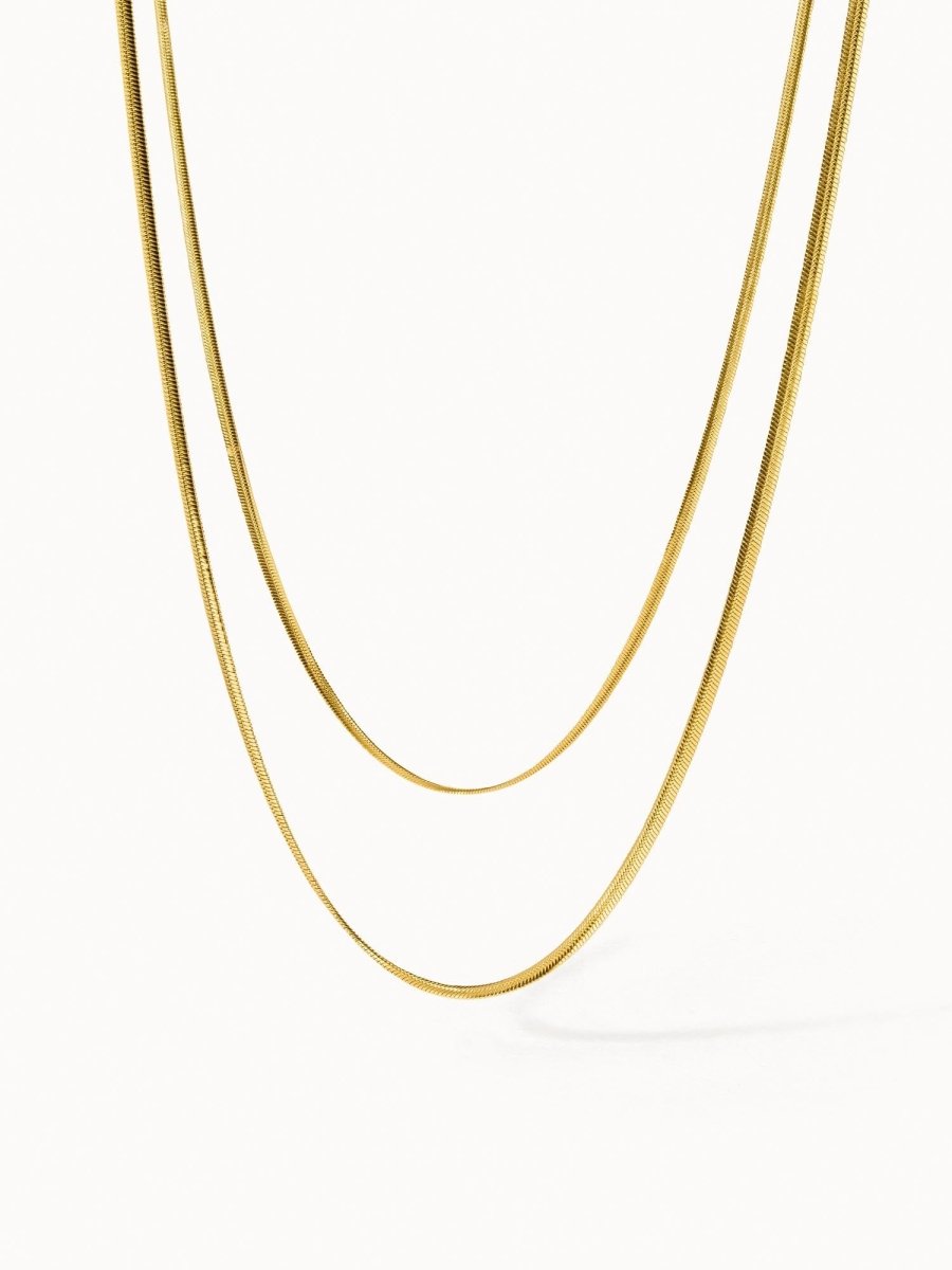 Two Layers Necklace - INT PURELEI