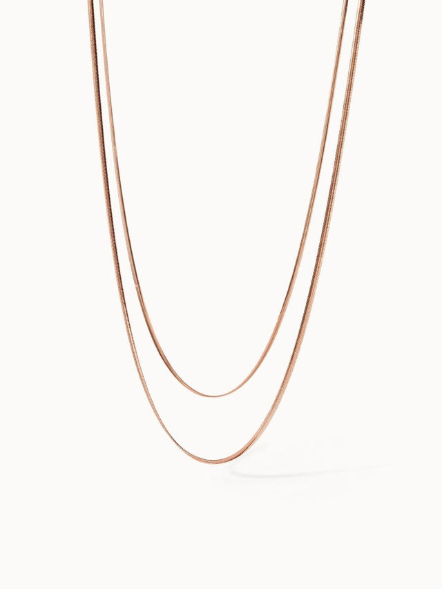 Two Layers Necklace - INT PURELEI