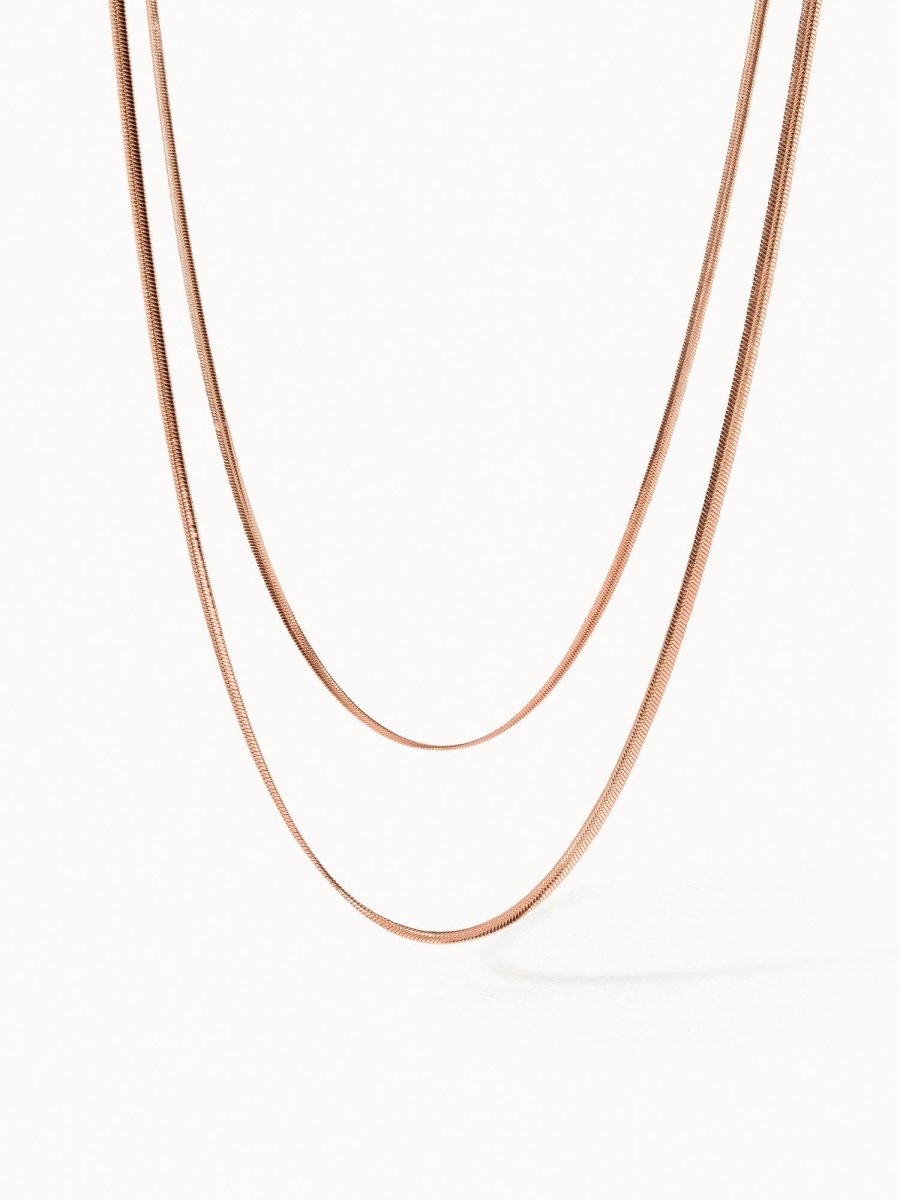 Two Layers Necklace - INT PURELEI